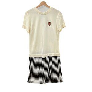 Vintage Nu Mode Drop Waist Mini Dress